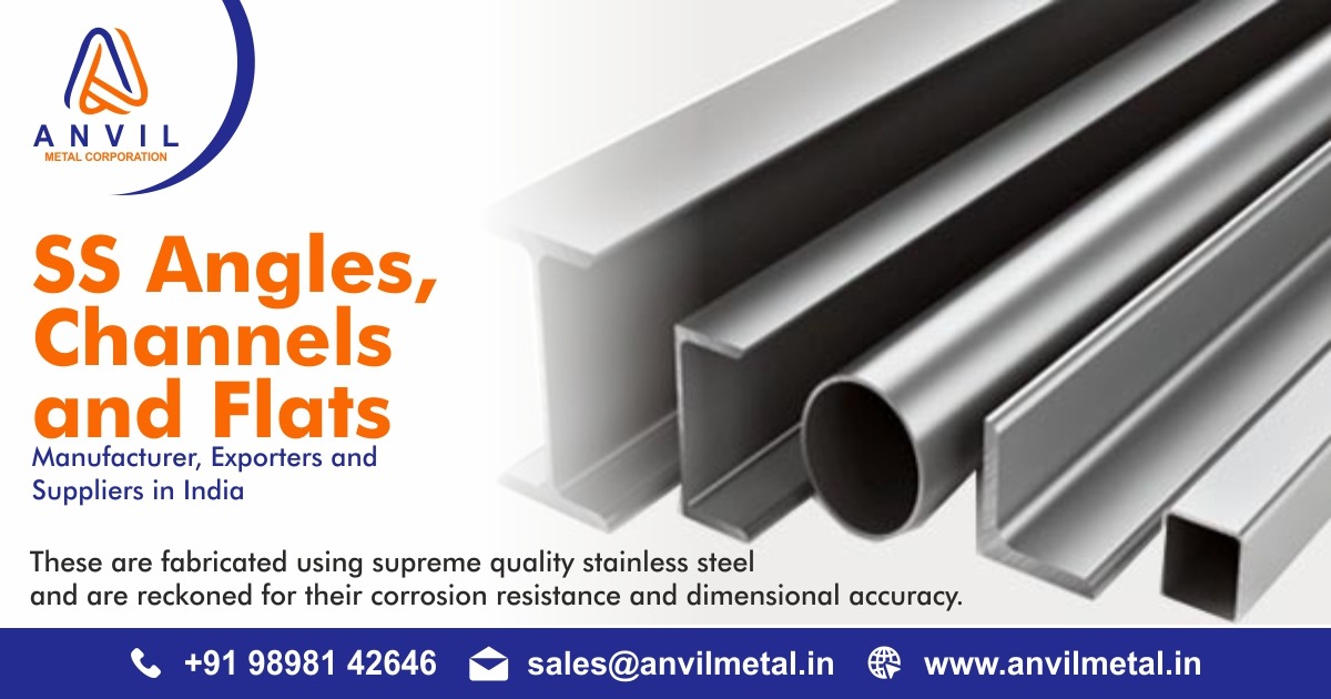 SS Angles, Channels & Flats Stockist & Suppliers in Ahmedabad