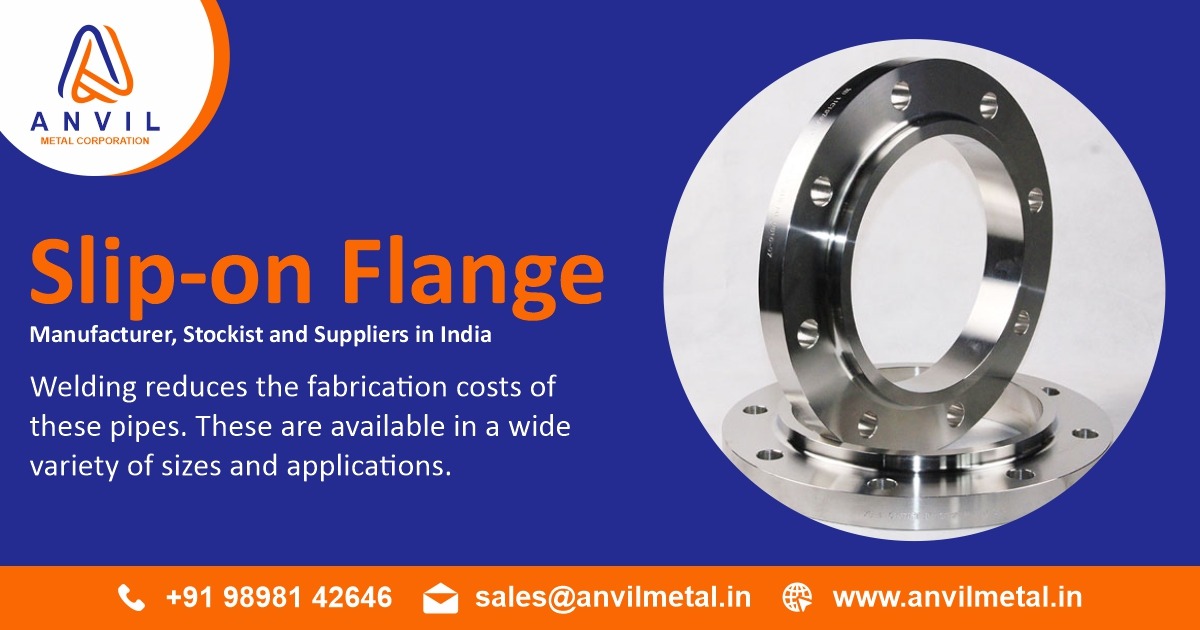 Slip On Flange Manufacturer & Suppliers in Ahmedabad, India