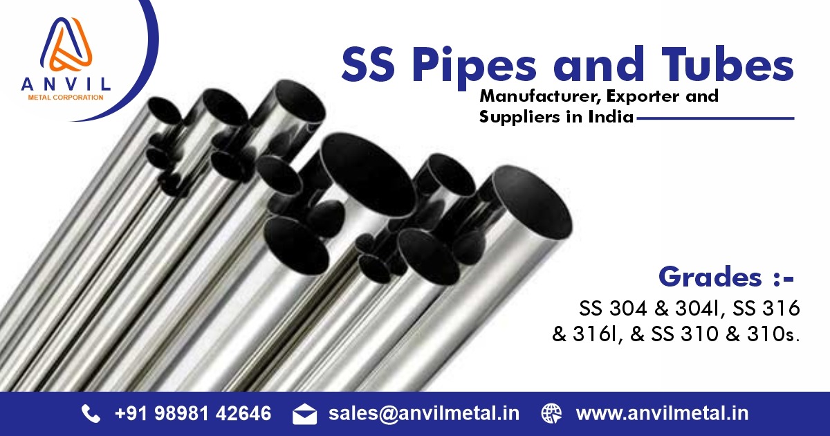 SS Pipes & Tubes stockists & Suppliers in Ahmedabad, India