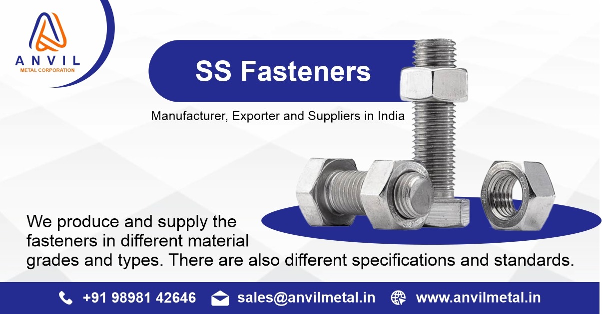 SS Fasteners Manufacturer & Suppliers in India