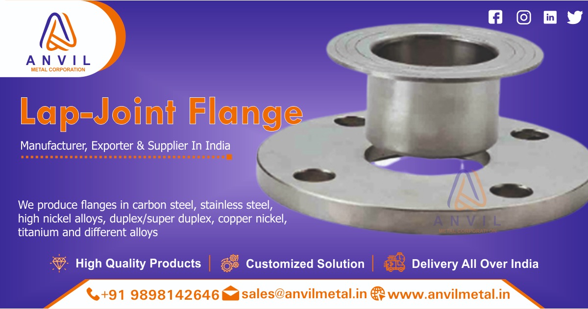 Lap-Joint Flange Manufacturer, Exporters & Suppliers in India