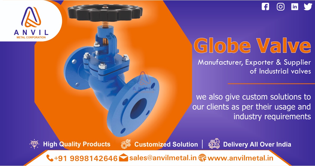 Globe Valve Manufacturer & Suppliers in India