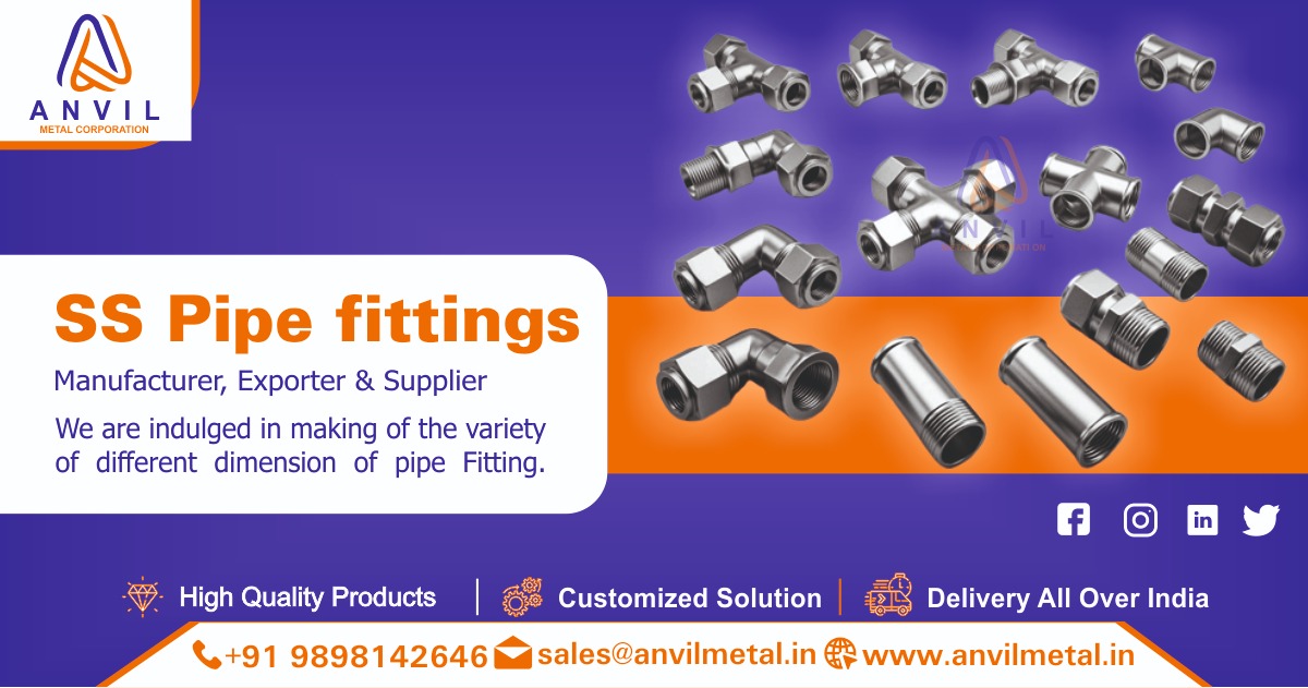 SS Pipe Fittings Suppliers in India