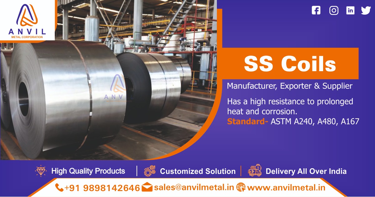 SS Coils Supplier in Ahmedabad