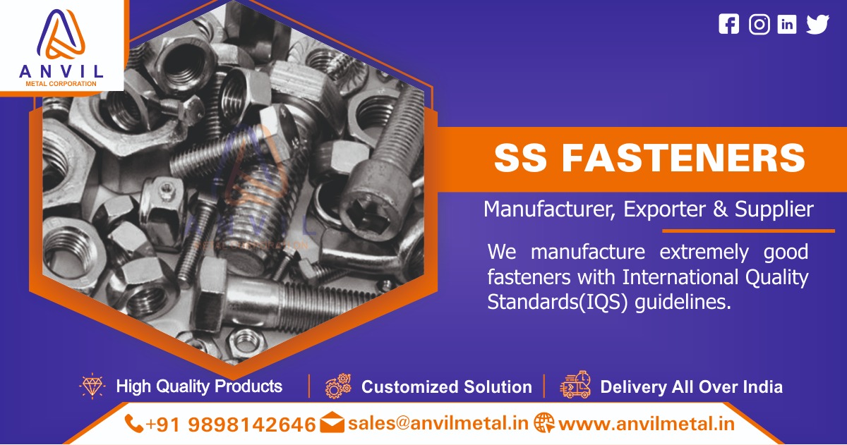 SS Fasteners Suppliers in Ahmedabad, Gujarat, India