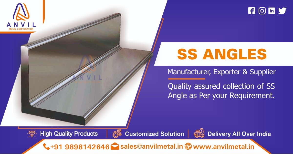 SS Angles Supplier in Ahmedabad, Gujarat, India