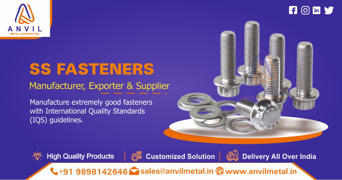 SS Fasteners Suppliers in Ahmedabad, Gujarat, India