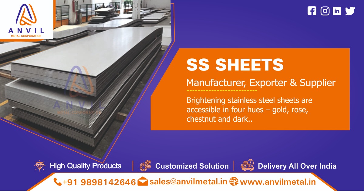 SS Sheets Suppliers in Ahmedabad, Gujarat, India