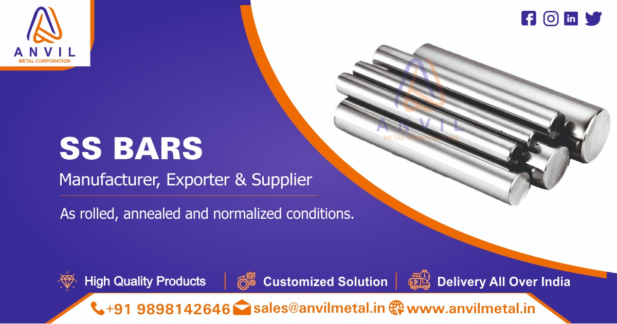 SS Bars Suppliers in Ahmedabad, Gujarat, India