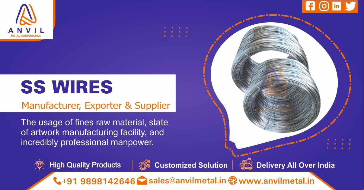 SS Wires Supplier in Ahmedabad, Gujarat, India