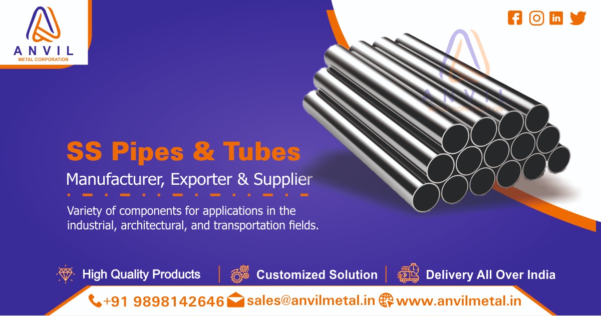 SS Pipes & Tubes Supplier in Ahmedabad, Gujarat, India