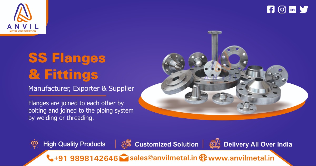 SS Flanges and Fittings Suppliers in Ahmedabad, Gujarat, India