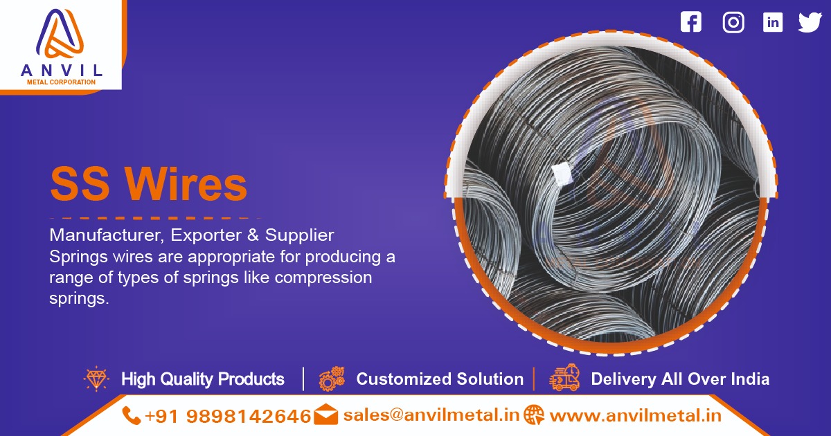 SS Wires Supplier in Ahmedabad, Gujarat, India