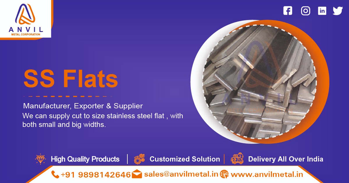 SS Flats Supplier in Ahmedabad, Gujarat, India