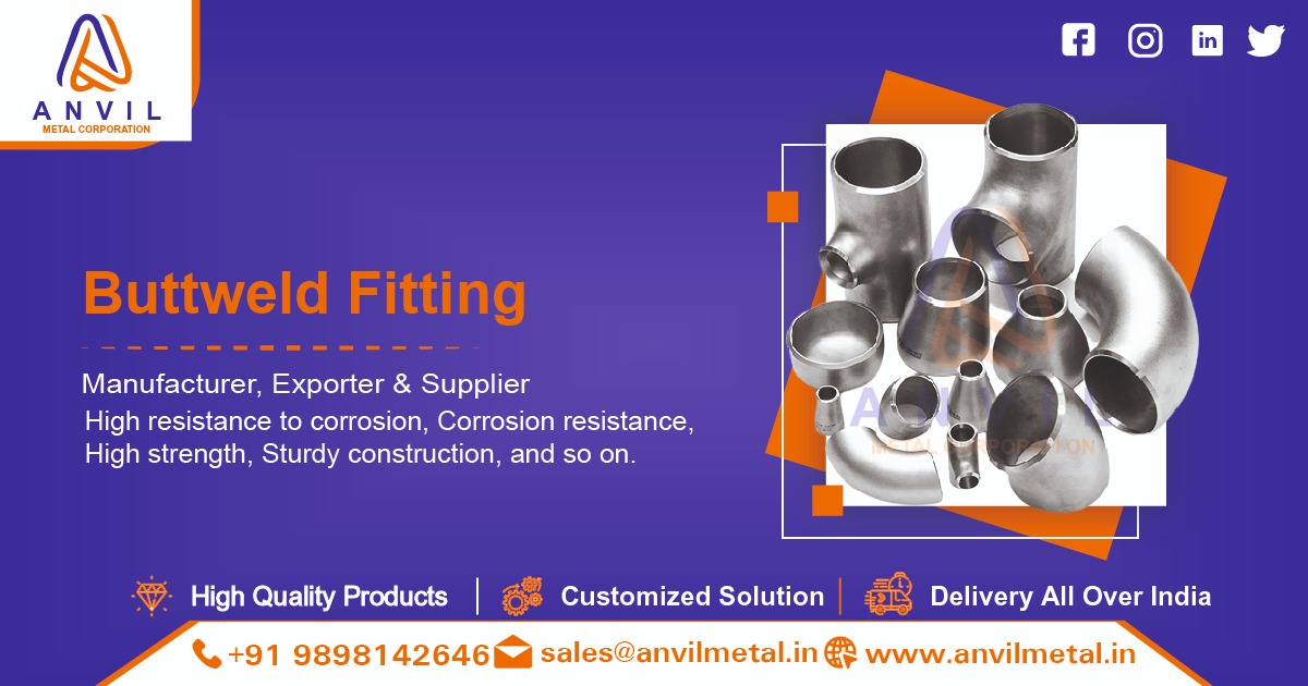 SS Buttweld Fitting Supplier in Ahmedabad, Gujarat, India