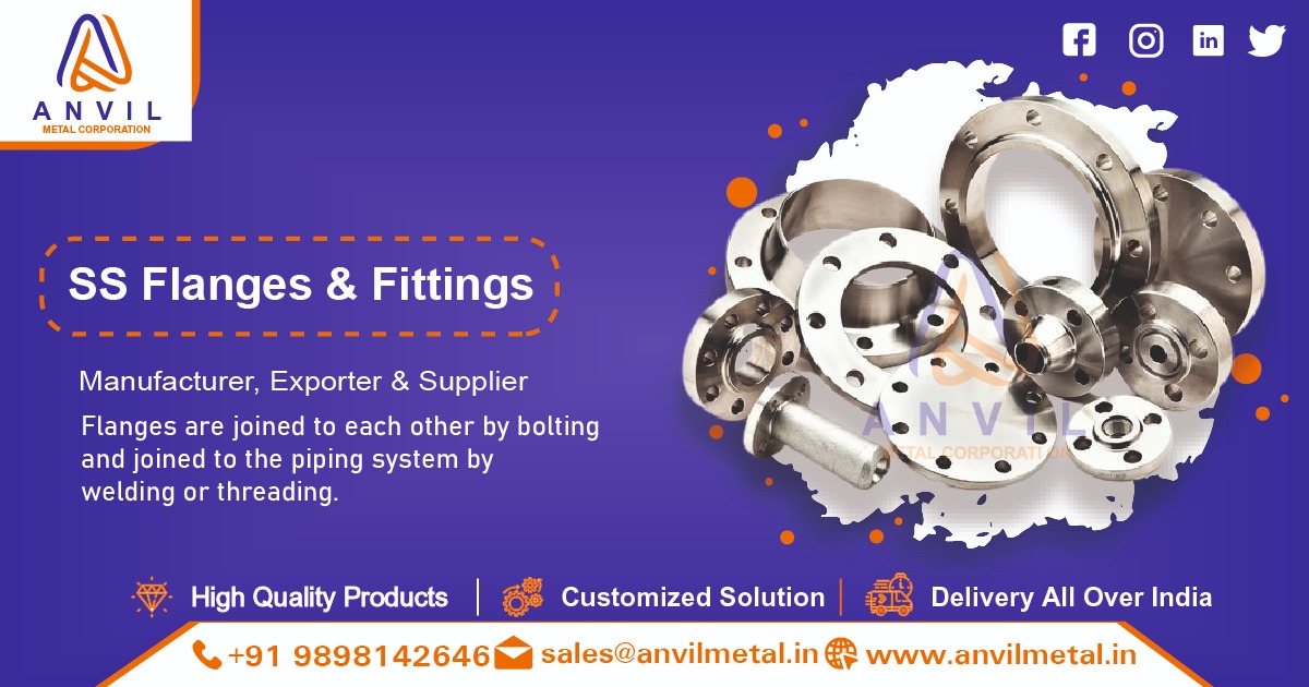 SS Flanges and Fittings Suppliers in Ahmedabad, Gujarat, India