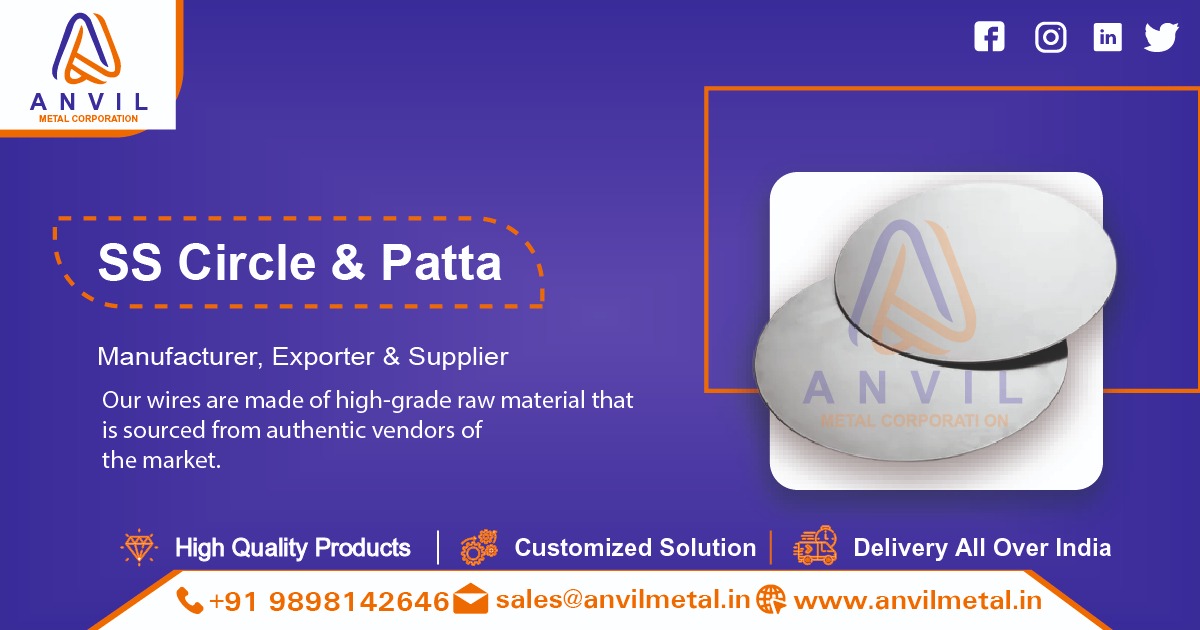 SS Circle & Patta Supplier in Ahmedabad, Gujarat, India