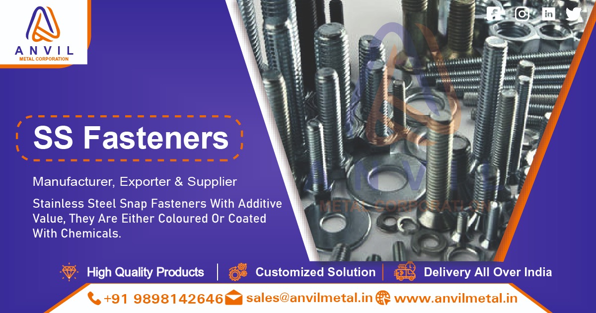 SS Fasteners Suppliers in Ahmedabad, Gujarat, India