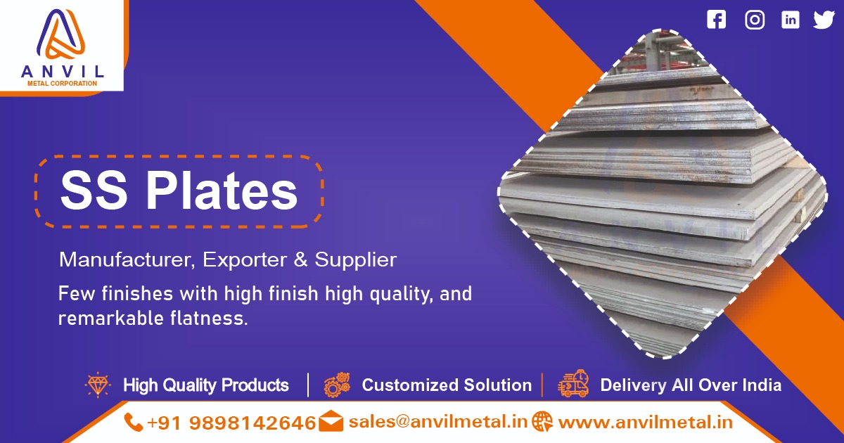 SS Plates Suppliers in Ahmedabad, Gujarat, India
