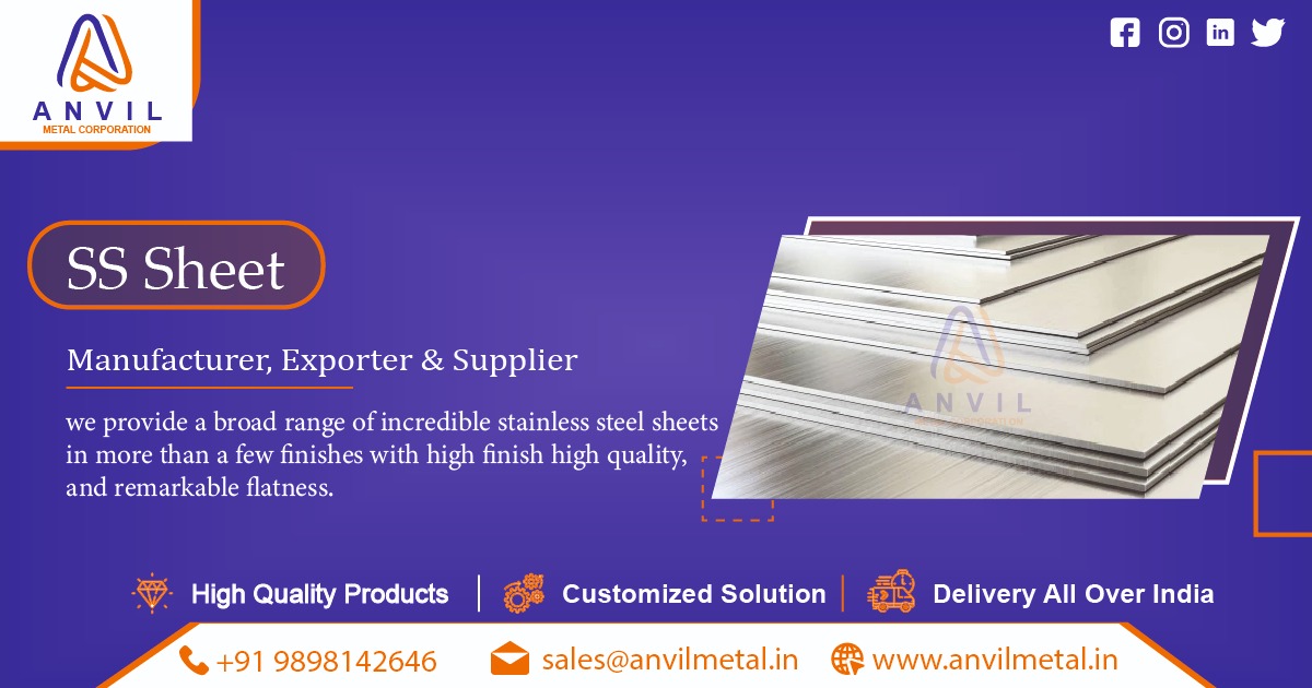 SS Sheets Suppliers in Ahmedabad, Gujarat, India