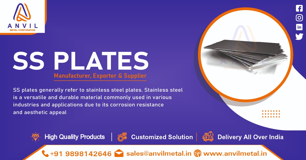 Supplier of SS Plates in India