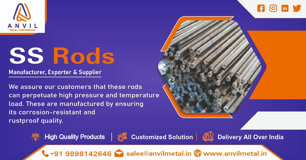 Supplier of SS Rods in India