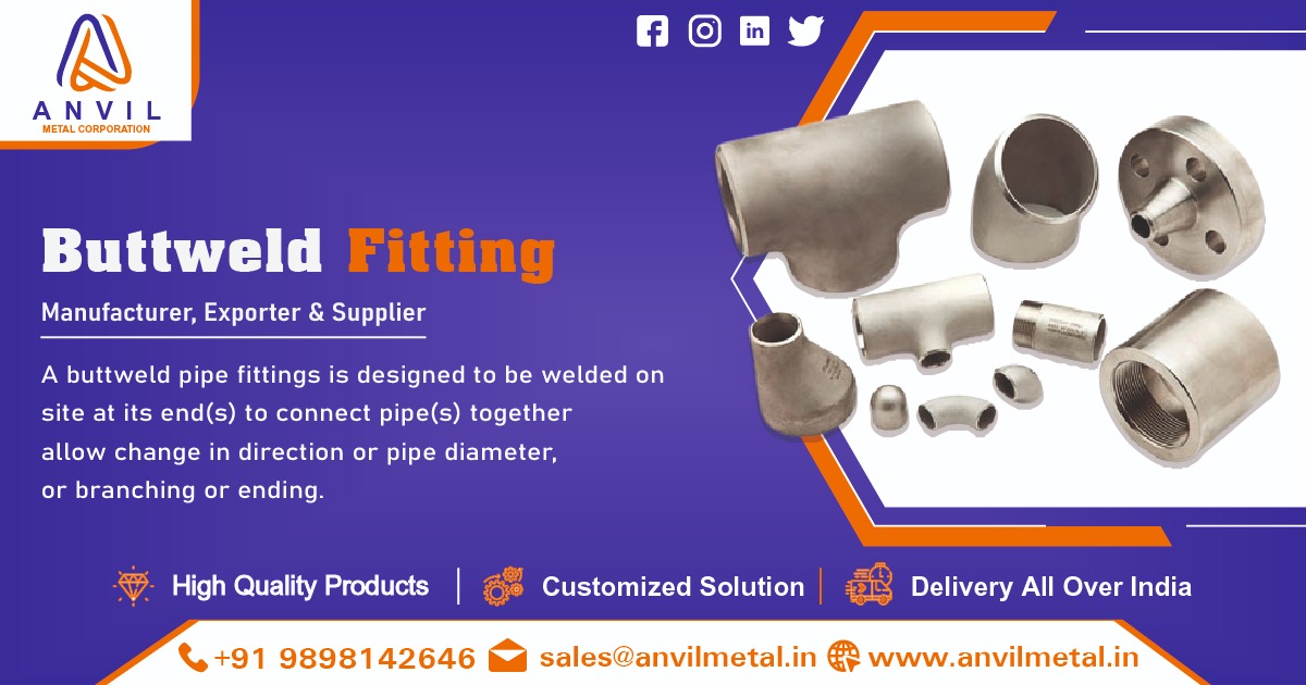 Supplier of Buttweld Fittings in India