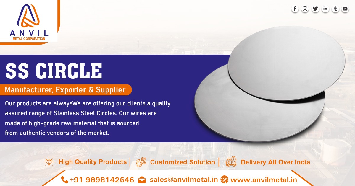 Supplier of SS Circles in India