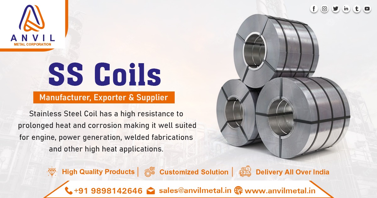 Top Suppliers of SS Coils in India