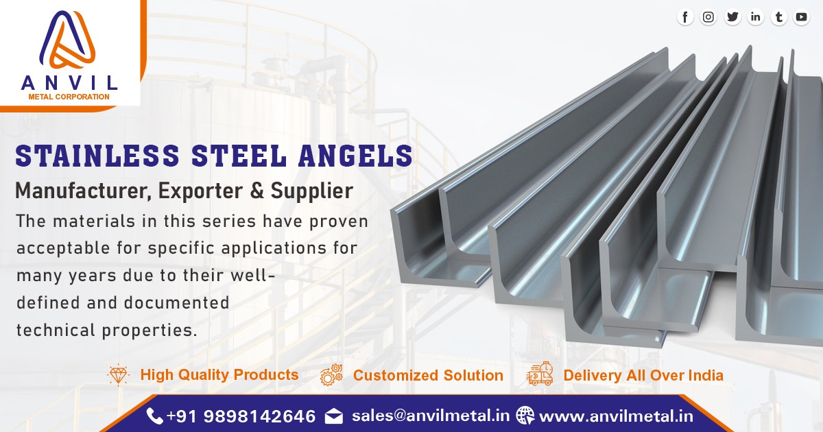 Top Supplier of SS Angles in India