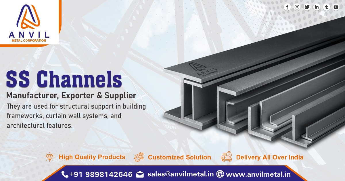 Stainless Steel Channels Supplier in India