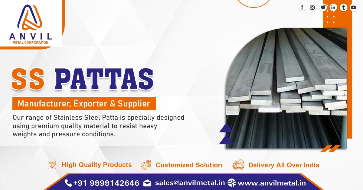 SS Pattas Supplier in India