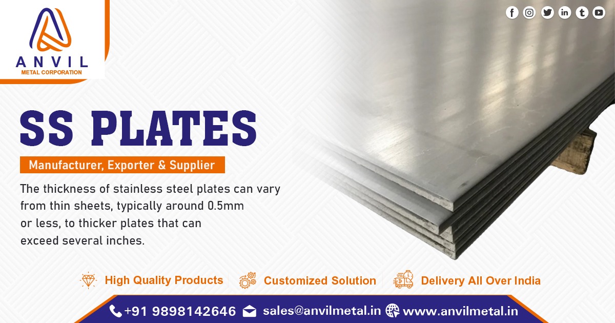 Stainless Steel Plates Supplier in India