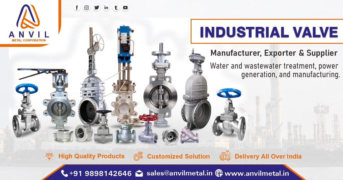 Top Industrial Valve Manufacturers in Ahmedabad