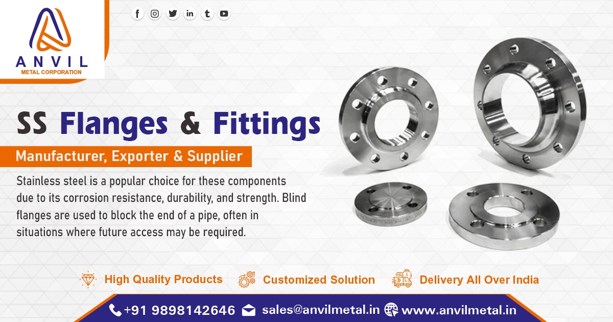 SS Flanges and Fittings Supplier In India