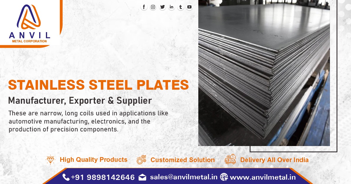 SS Plates Supplier – Anvil Metal Corporation
