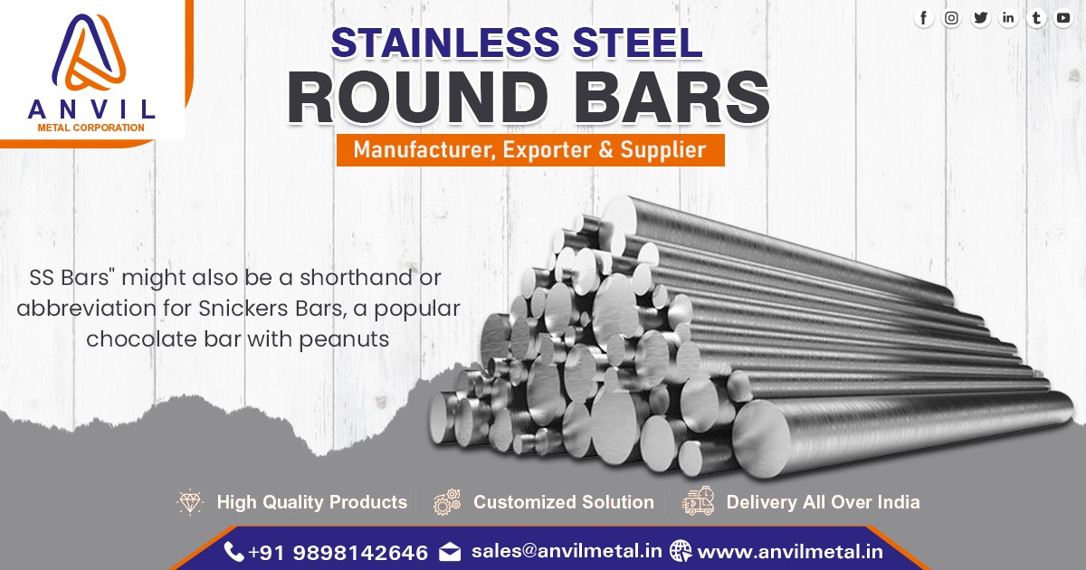 Suppliers of SS Round Bars in Jharkhand