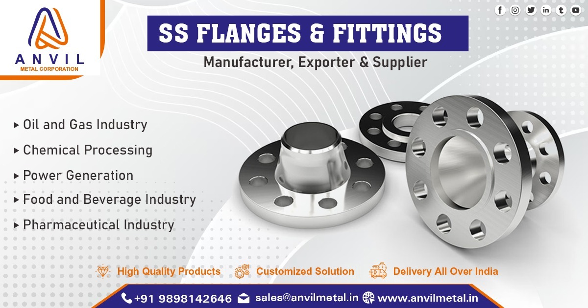 Supplier of SS Flanges and Fittings in Jharkhand