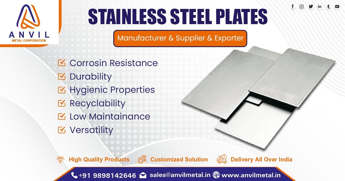 Supplier Of Stainless Steel Plates In Andhra Pradesh