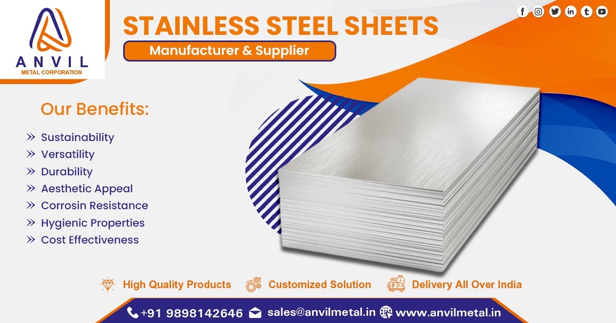 Stainless Steel Sheet in Uttar Pradesh