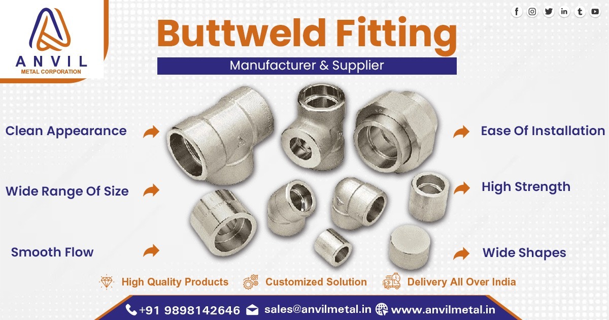 Supplier of Buttweld Fittings in Punjab