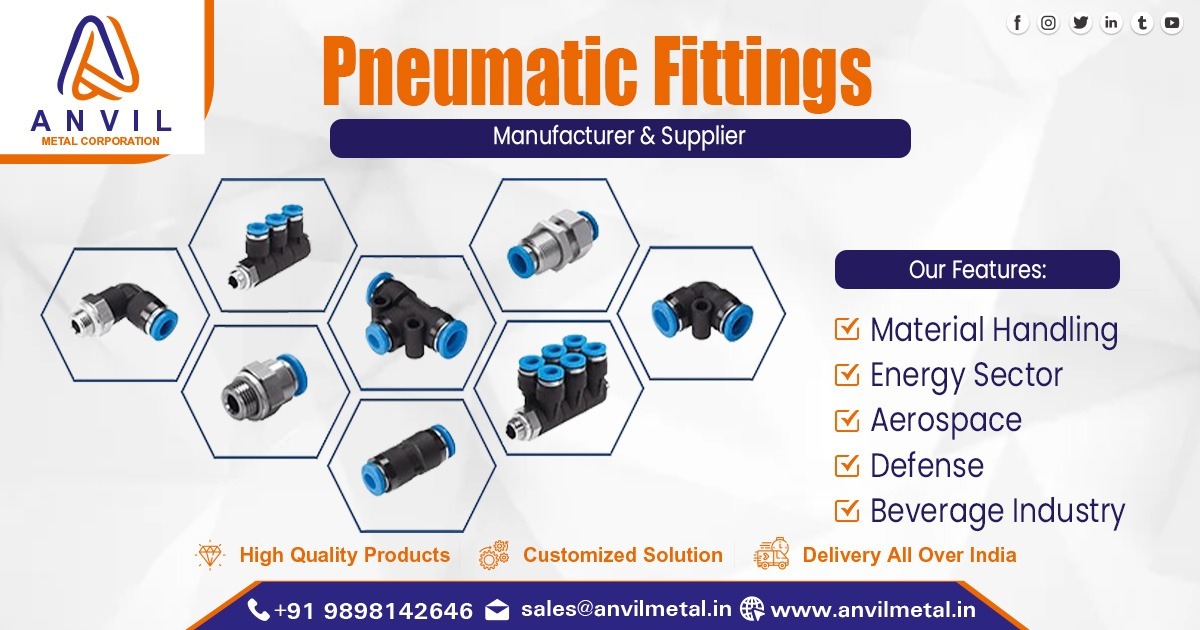 Pneumatic Fitting Supplier in Rajasthan