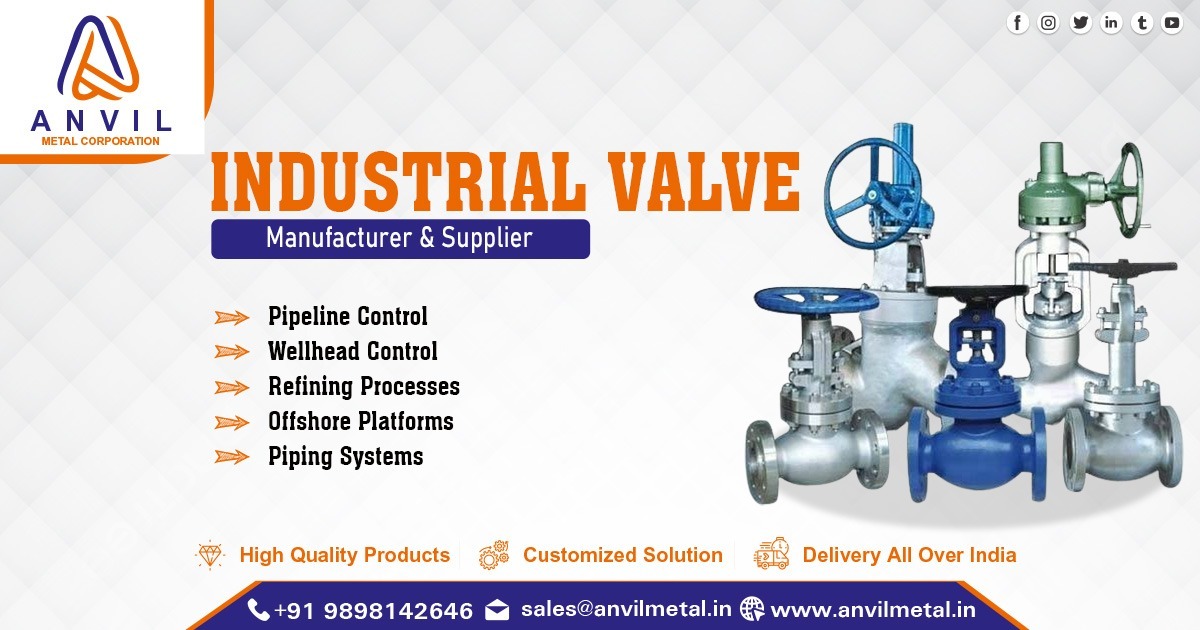 Supplier of Industrial Valves in Maharashtra