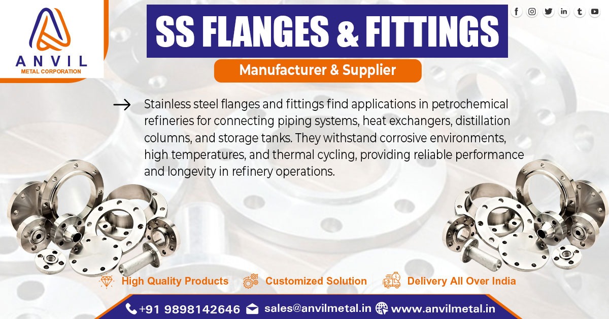 Supplier of SS Flanges and Fittings in Karnataka