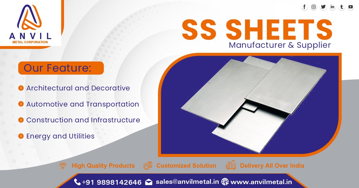 Supplier of Stainless Steel Sheets in Karnataka