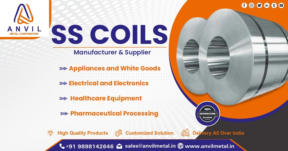 Supplier of Stainless Steel Coils in Punjab