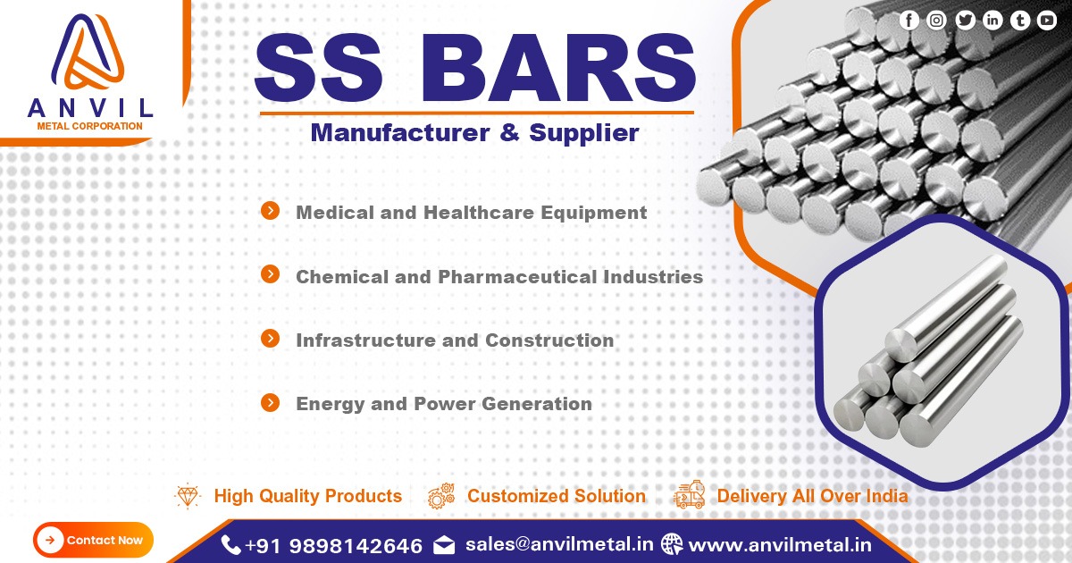 Supplier of Stainless Steel Bars in Tamil Nadu