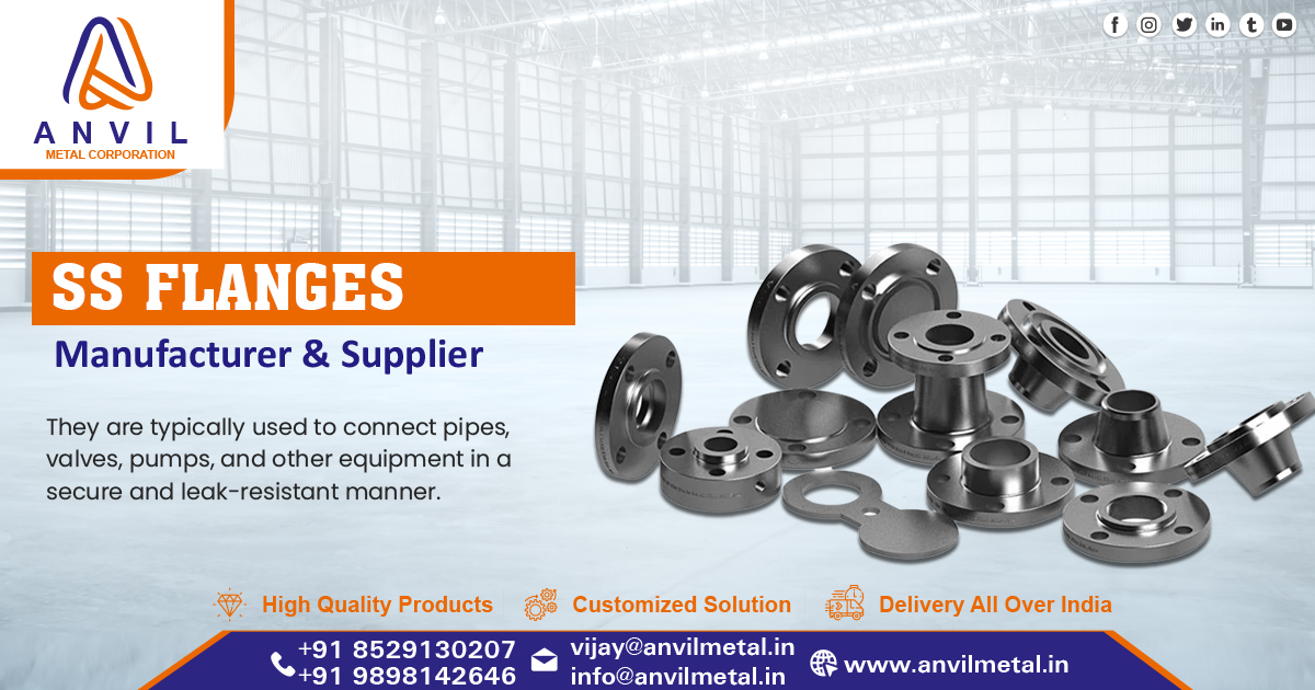 Supplier of Stainless Steel Flanges in West Bengal