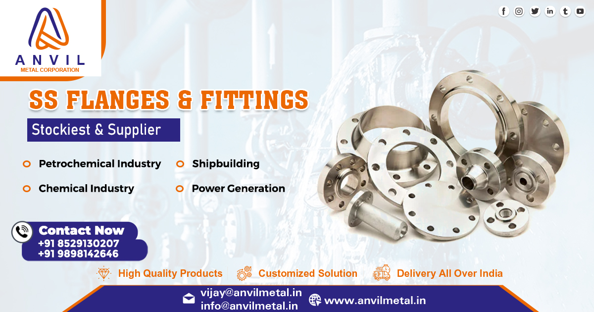 Supplier of SS Flanges and Fittings in West Bengal