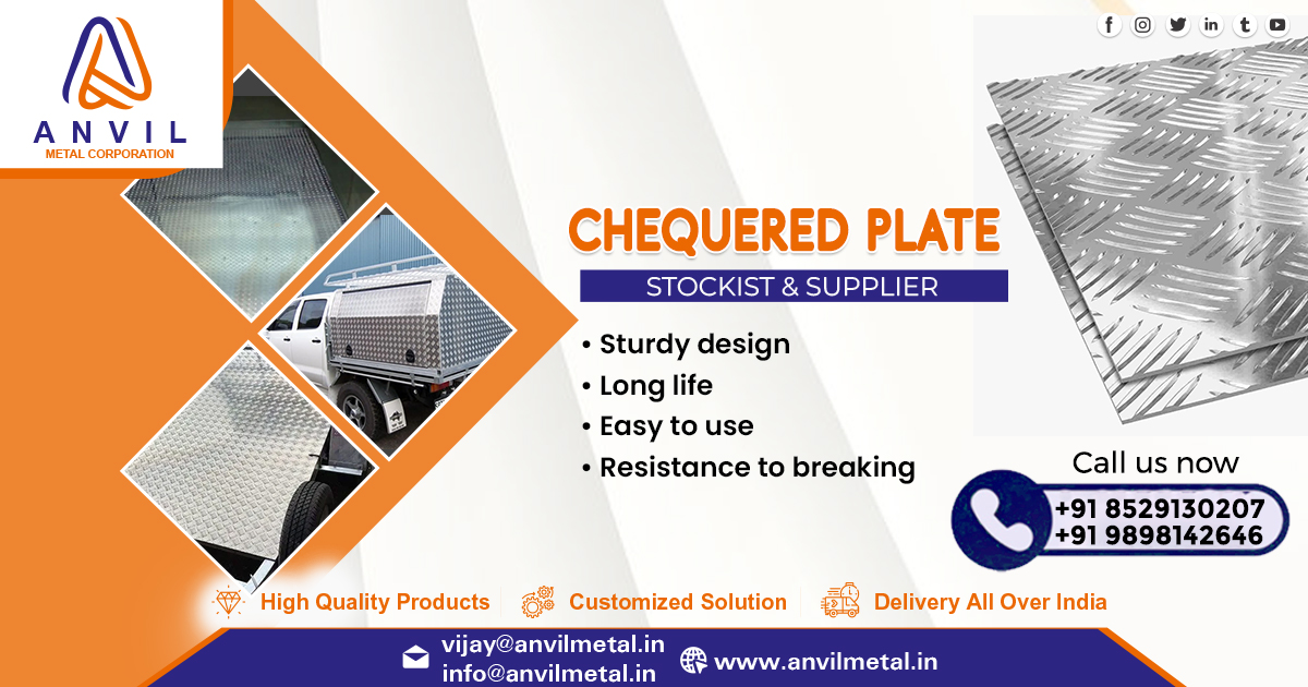 Supplier of Chequered Plate in India